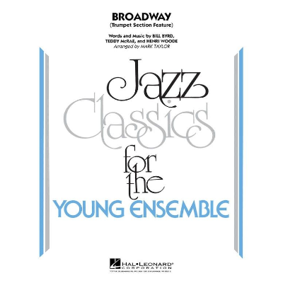 Broadway Arr. Mark Taylor Stage Band Chart Grade 3-Stage Band chart-Hal Leonard-Engadine Music