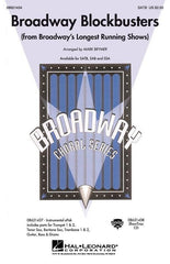 Broadway Blockbusters (from Broadway's Longest Running Shows) Arr. Mark Brymer Choral Showtrax CD-Choral-Hal Leonard-Engadine Music