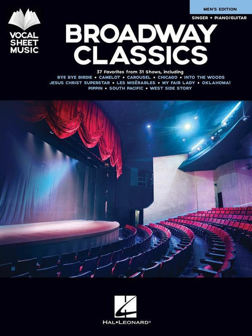 Broadway Classics - Men's Edition, Piano Vocal & Guitar-Piano Vocal & Guitar-Hal Leonard-Engadine Music