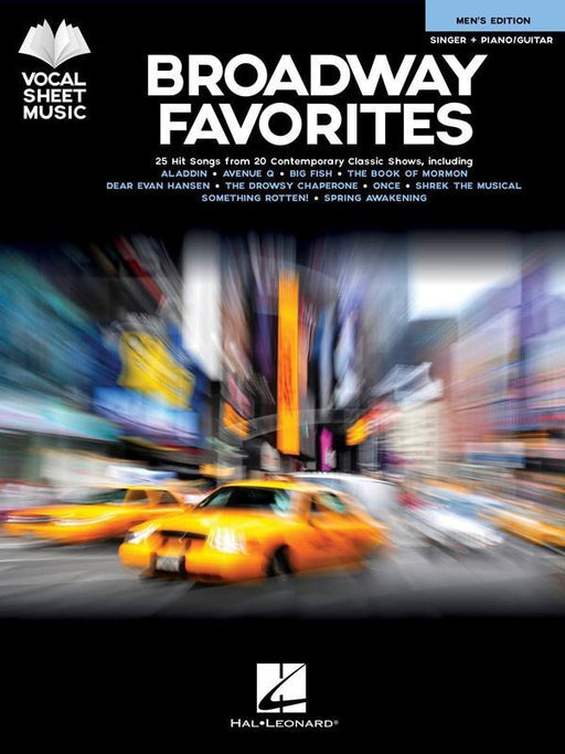 Broadway Favorites - Men's Edition-Vocal-Hal Leonard-Engadine Music