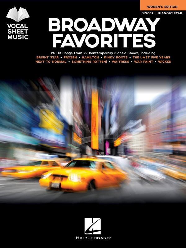 Broadway Favorites - Women's Edition-Vocal-Hal Leonard-Engadine Music