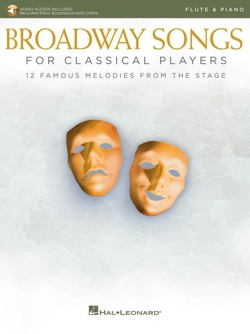 Broadway Songs for Classical Players - Flute and Piano-Woodwind-Hal Leonard-Engadine Music
