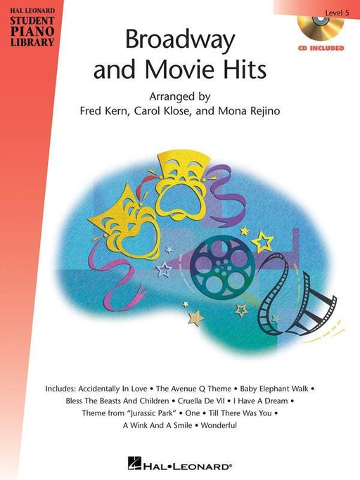 Broadway and Movie Hits - Level 5-Piano & Keyboard-Hal Leonard-Engadine Music