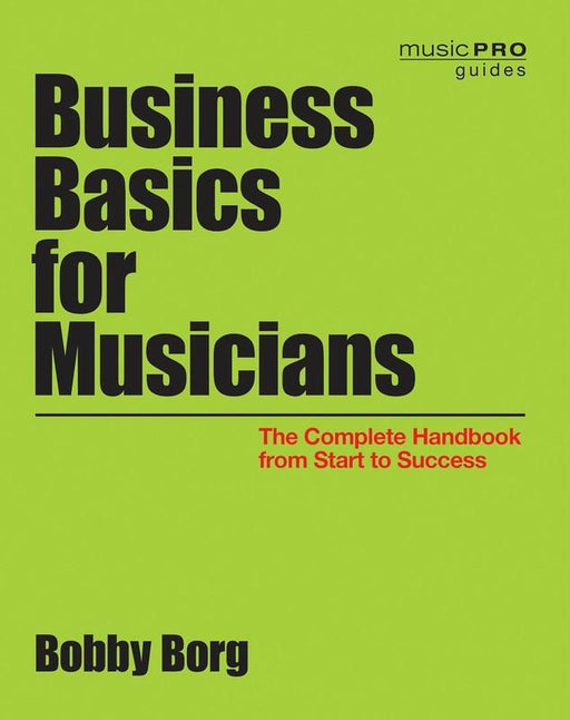 Business Basics for Musicians-Reference-Hal Leonard-Engadine Music