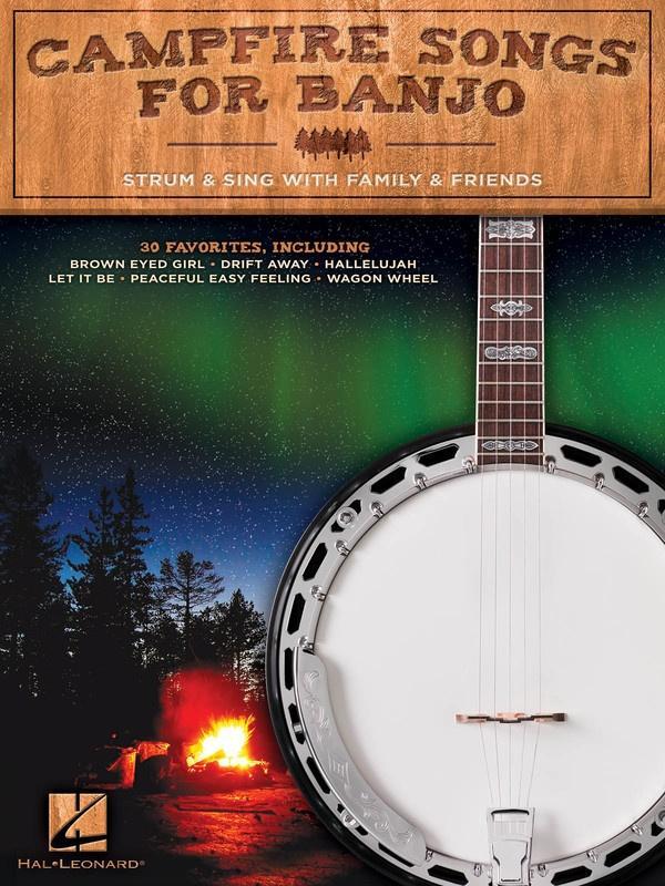 Campfire Songs for Banjo-Guitar & Folk-Hal Leonard-Engadine Music