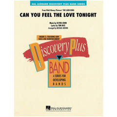 Can You Feel the Love Tonight? Arr. Michael Brown Elton John Concert Band Chart Grade 2-Concert Band Chart-Hal Leonard-Engadine Music