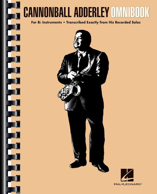Cannonball Adderley - Omnibook, B Flat Instruments-Jazz-Hal Leonard-Engadine Music