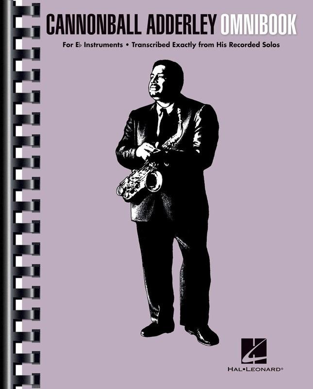 Cannonball Adderley - Omnibook, E Flat Instruments-Jazz-Hal Leonard-Engadine Music