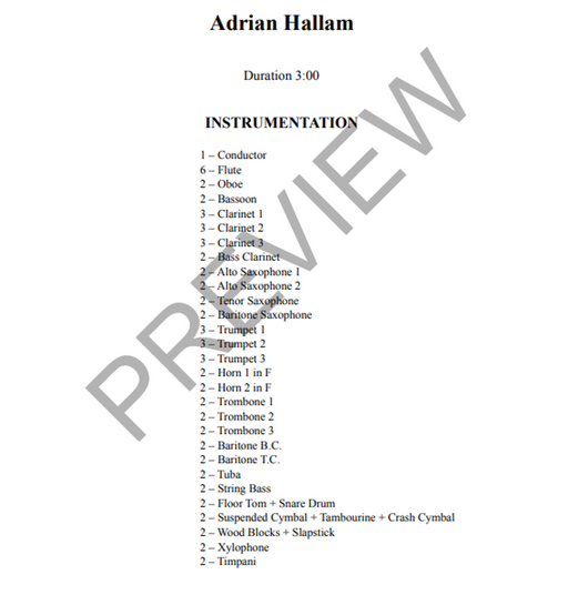 Captain Thunderbolt, A Hallam Concert Band Grade 3-Concert Band Chart-Thorp Music-Engadine Music