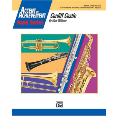 Cardiff Castle, Mark Williams Concert Band Chart Grade 1-Concert Band Chart-Alfred-Engadine Music