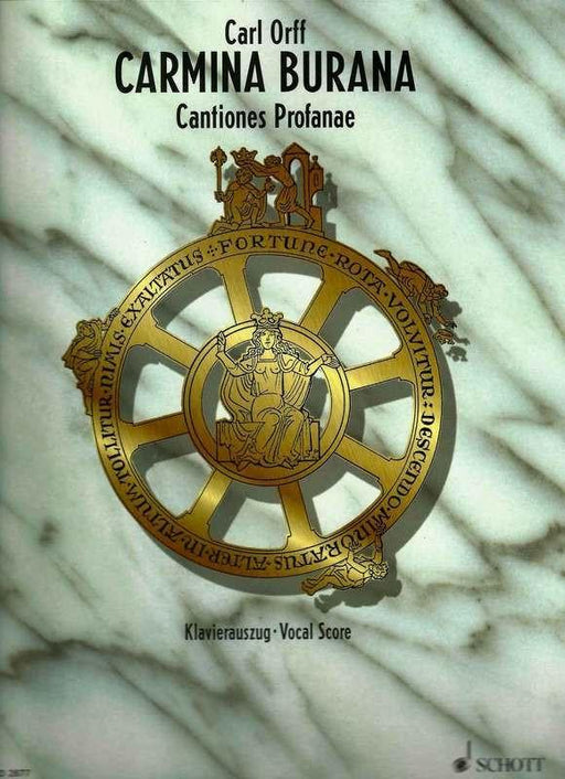 Carmina Burana Vocal Score-Vocal-Hal Leonard-Engadine Music