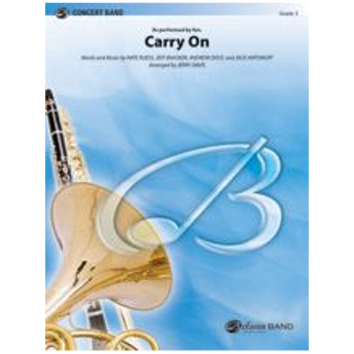 Carry On Arr. Jerry Davis Concert Band Chart Grade 3-Concert Band chart-Alfred-Engadine Music