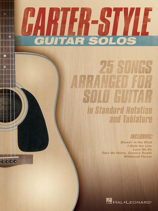 Carter-Style Guitar Solos-Songbooks-Hal Leonard-Engadine Music