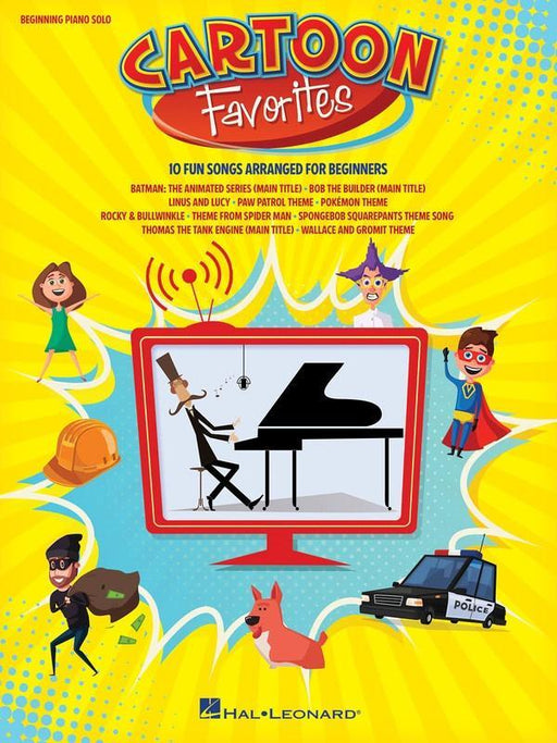 Cartoon Favorites - Piano-Piano & Keyboard-Hal Leonard-Engadine Music