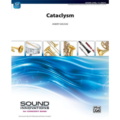 Cataclysm, Robert Sheldon Concert Band Chart Grade 1.5-Concert Band Chart-Alfred-Engadine Music
