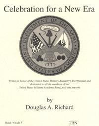 Celebration for a New Era, Richard Concert Band Chart Grade 5-Concert Band Chart-TRN Music Publisher-Engadine Music