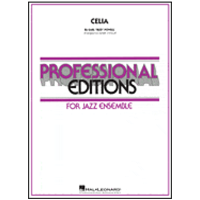 Celia, Bud Powell Arr. Mark Taylor Stage Band Chart Grade 5-Stage Band chart-Hal Leonard-Engadine Music