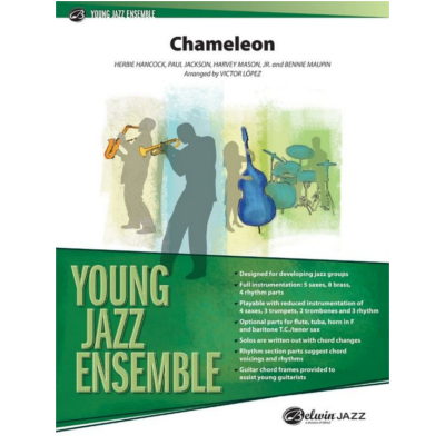 Chameleon Arr. Victor Lopez Stage Band Chart Grade 2-Stage Band chart-Alfred-Engadine Music
