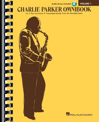 Charlie Parker - Omnibook Vol. 1, E-Flat Instruments-Jazz-Hal Leonard-Engadine Music