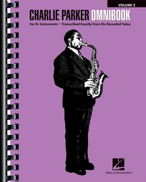 Charlie Parker - Omnibook Vol. 2, B-flat Instruments-Jazz-Hal Leonard-Engadine Music