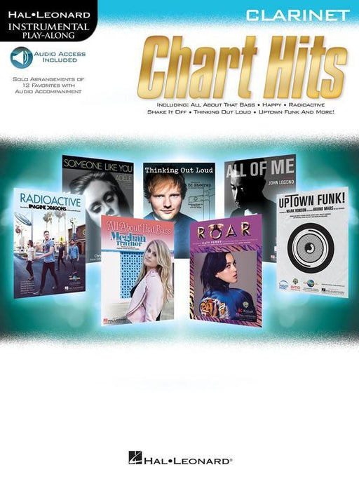Chart Hits - Clarinet-Woodwind-Hal Leonard-Engadine Music