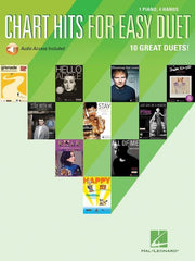 Chart Hits for Easy Duet-Piano & Keyboard-Hal Leonard-Engadine Music