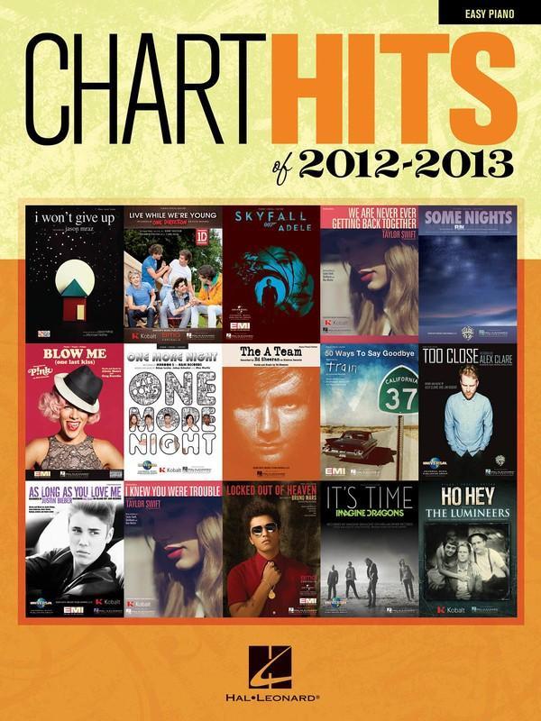 Chart Hits of 2012-2013-Piano & Keyboard-Hal Leonard-Engadine Music