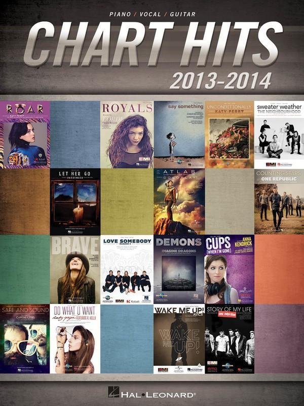 Chart Hits of 2013-2014-Songbooks-Hal Leonard-Engadine Music