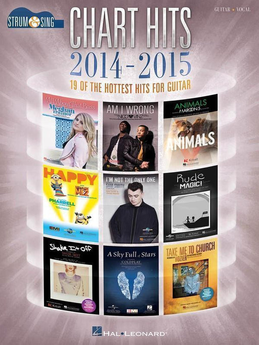 Chart Hits of 2014-2015-Songbooks-Hal Leonard-Engadine Music
