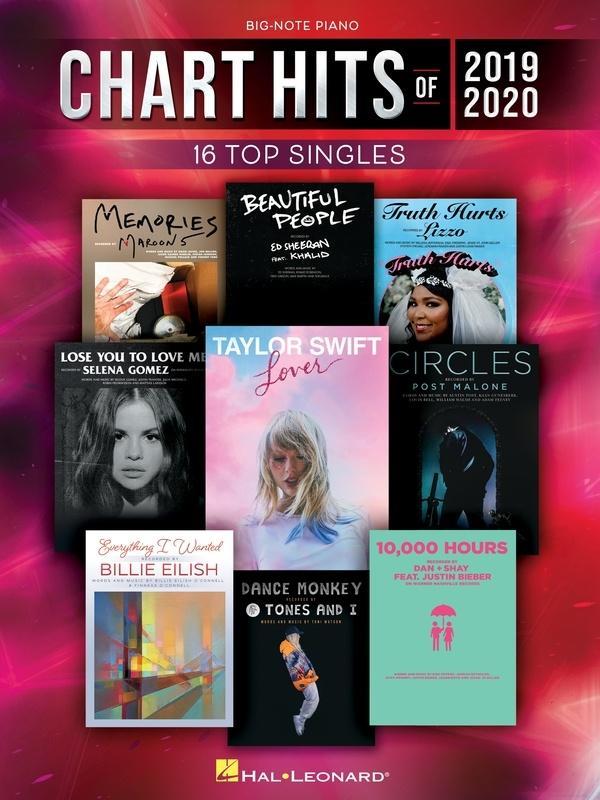 Chart Hits of 2019-2020, Big Note Piano