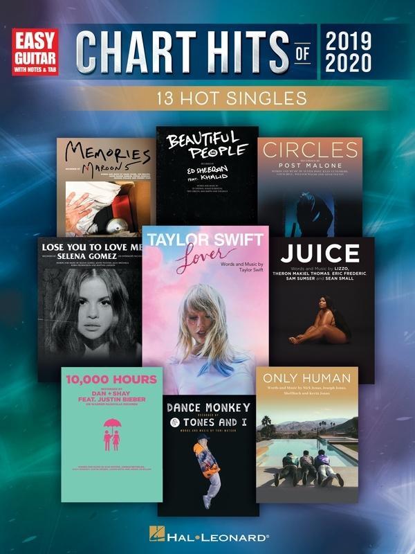 Chart Hits of 2019-2020, Guitar & Vocal