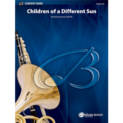 Children of a Different Sun, Roland Barrett Concert Band Chart Grade 3.5-Concert Band Chart-Alfred-Engadine Music