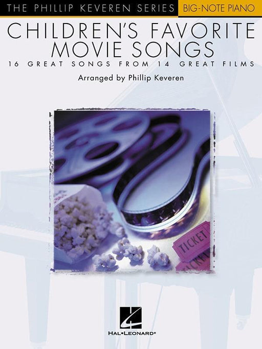 Children's Favorite Movie Songs, Big Note Piano-Piano & Keyboard-Hal Leonard-Engadine Music
