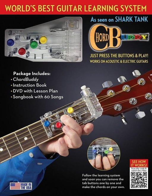 ChordBuddy Learning System - Revised Edition-Guitar & Folk-Hal Leonard-Engadine Music