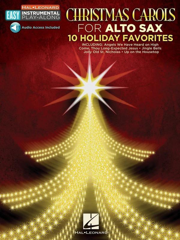 Christmas Carols for Alto Saxophone-Woodwind-Hal Leonard-Engadine Music