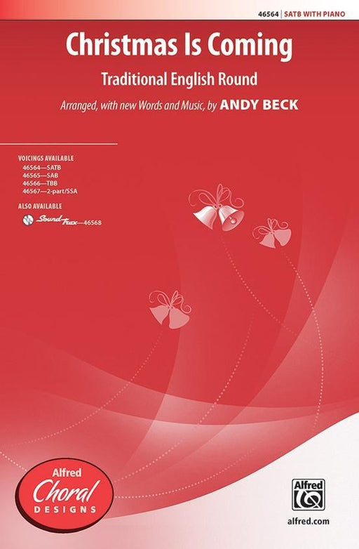 Christmas Is Coming, Arr. Andy Beck Choral-Choral-Alfred-SATB-Engadine Music