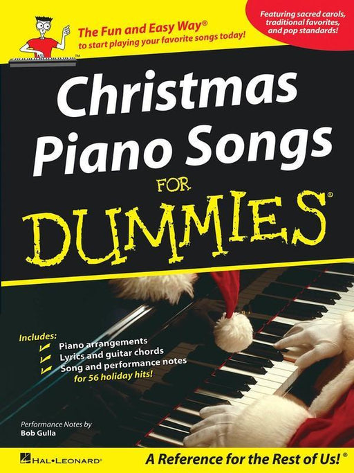 Christmas Piano Songs for Dummies-Songbooks-Hal Leonard-Engadine Music