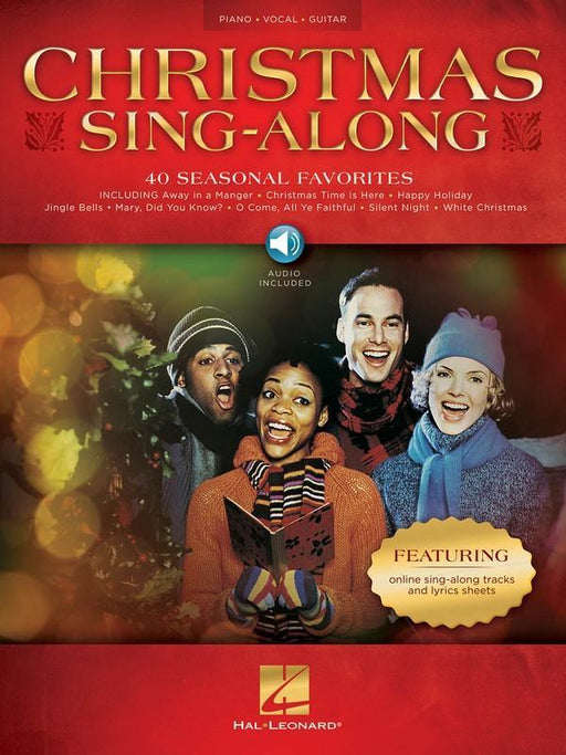 Christmas Sing-Along, Piano Vocal & Guitar-Piano Vocal & Guitar-Hal Leonard-Engadine Music