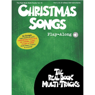 Christmas Songs Play-Along, Real Book Multi-Tracks Volume 10-Jazz-Hal Leonard-Engadine Music