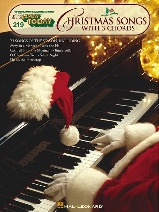 Christmas Songs with 3 Chords, E-Z Play