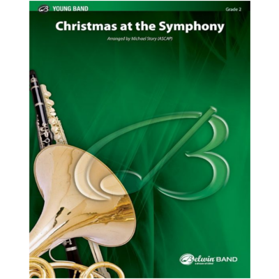 Christmas at the Symphony Arr. Michael Story Concert Band Chart Grade 2-Concert Band chart-Alfred-Engadine Music