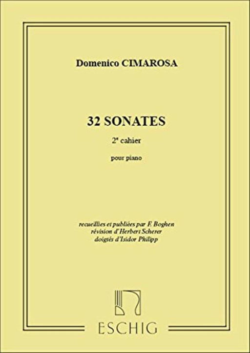 Cimarosa - 32 Sonates Book Two, Piano