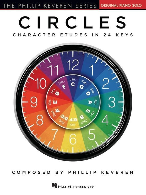 Circles Character Etudes in 24 Keys, Piano