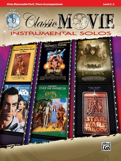 Classic Movie Instrumental Solos for Strings, Viola Book & CD-Strings-Alfred-Engadine Music
