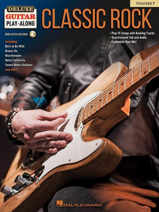 Classic Rock, Deluxe Guitar Play-Along Volume 7-Guitar & Folk-Hal Leonard-Engadine Music