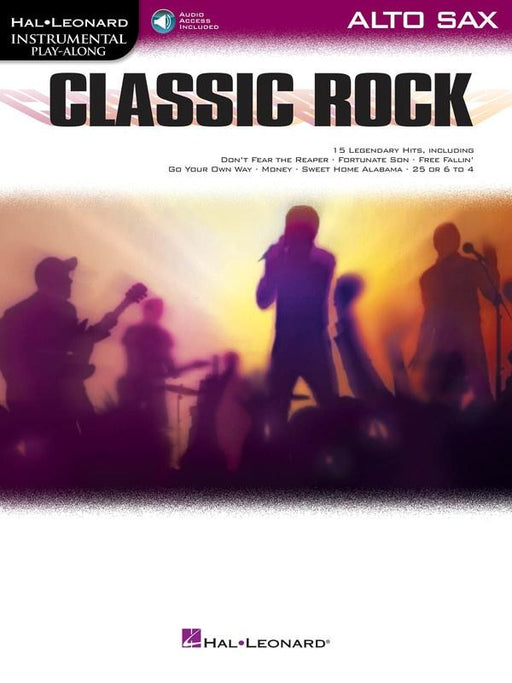 Classic Rock for Alto Sax-Woodwind-Hal Leonard-Engadine Music