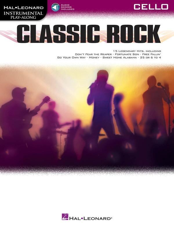 Classic Rock for Cello-Strings-Hal Leonard-Engadine Music