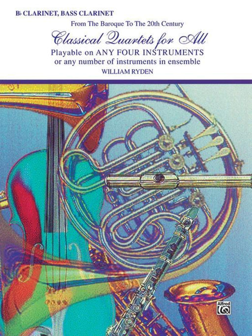 Classical Quartets For All, Clarinet/Bass Clarinet-Quartet-Alfred-Engadine Music