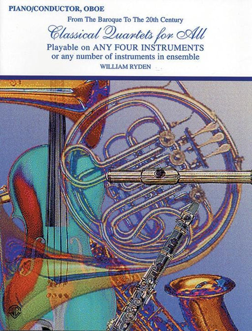 Classical Quartets For All, Trombone/Baritone BC/Bassoon/Tuba-Quartet-Alfred-Engadine Music