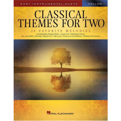 Classical Themes for Two Cellos-Strings-Hal Leonard-Engadine Music
